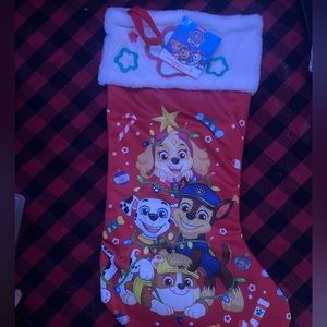 BNWT paw patrol stocking